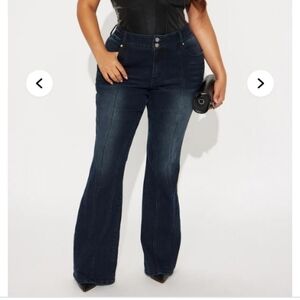 Fashion Nova Dar Denim Boot Cut Jeans